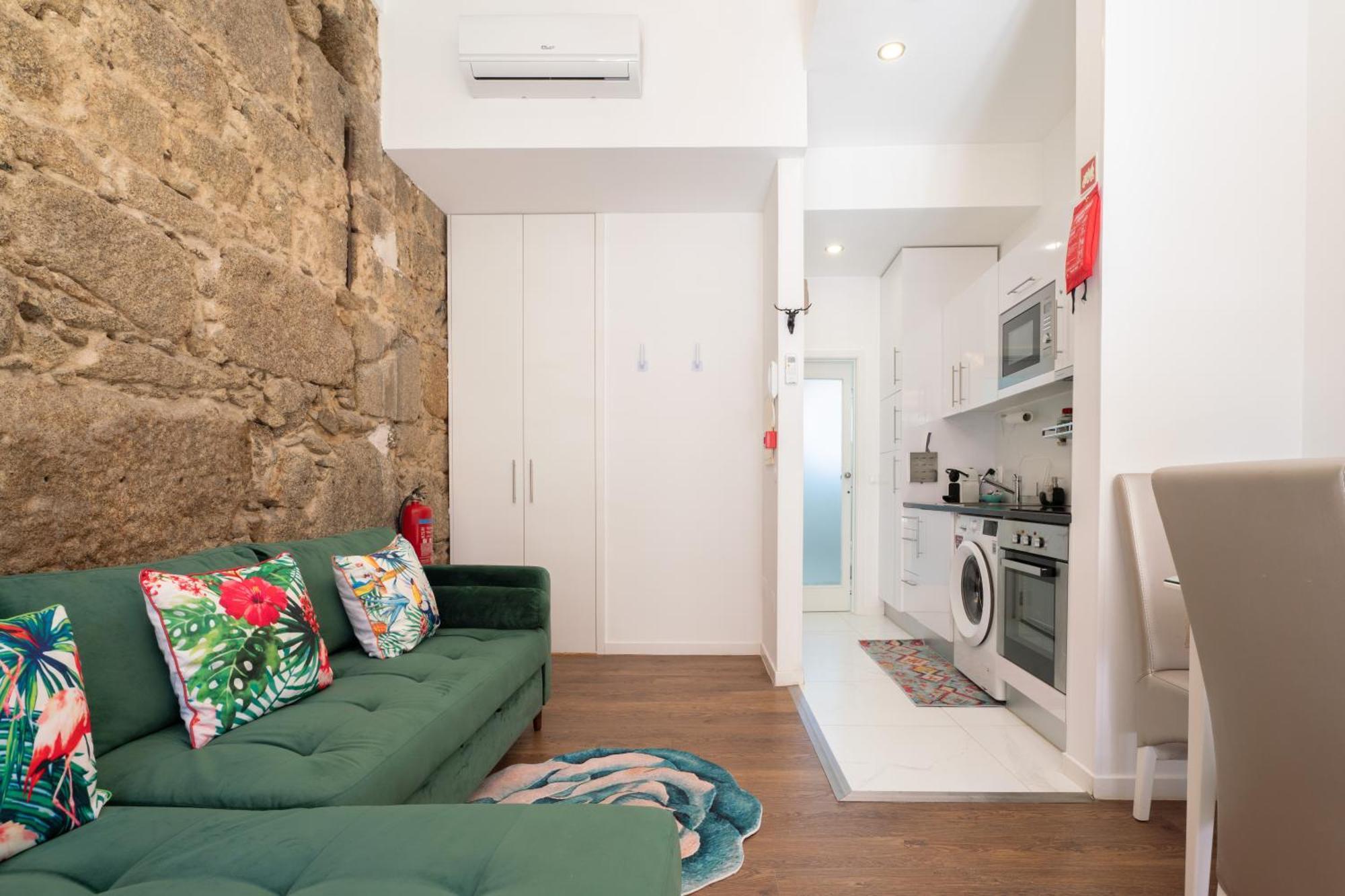 Central Cozy Stay 2 Ac Near Metro Porto Dış mekan fotoğraf