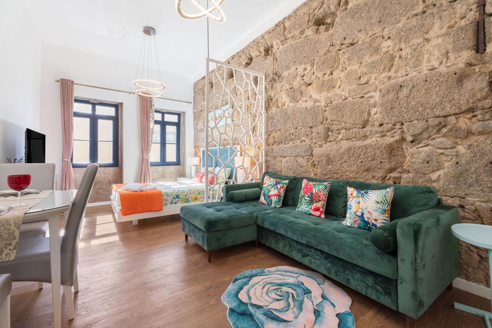Central Cozy Stay 2 Ac Near Metro Porto Dış mekan fotoğraf